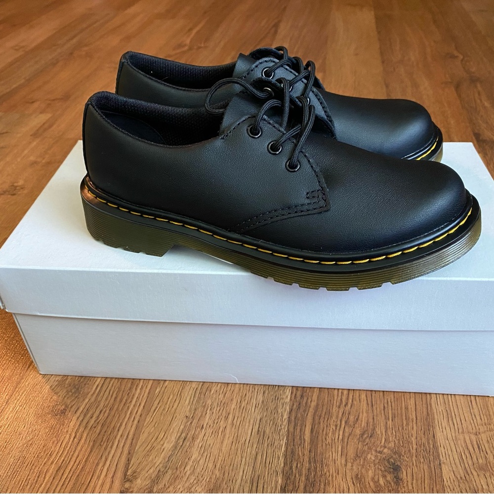 Dr. Martens Black Kids Dress Shoes